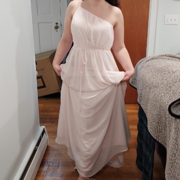 Azazie Hoya Blush Pink Dress (A12)